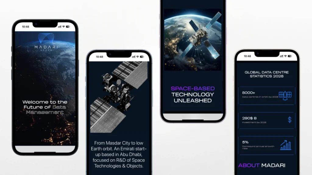Madari Space Website Development