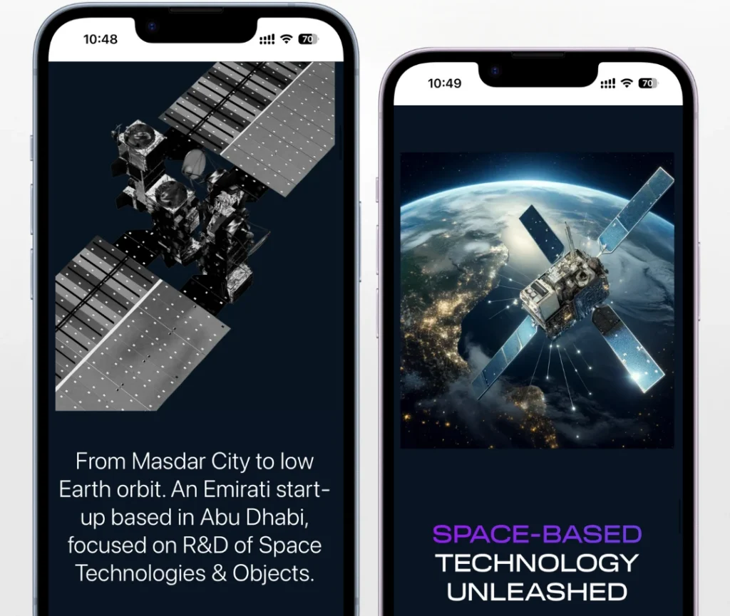 Madari Space Website Development